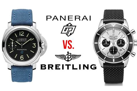 Breitling vs Panerai Watch Brand Overview and Comparison